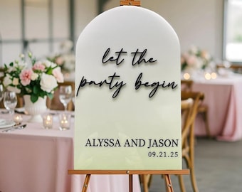 Custom Vertical Wedding Sign, Acrylic Wedding Welcome Sign, Custom Wedding Signage,Engagement Sign, Reception Sign,Nikkah Sign,Wedding decor