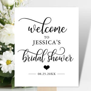 Custom Bridle Shower Sign, Bridal Shower Decor, Wedding Welcome Sign, Acrylic Wedding Signs, Wedding Signage, Engagement Sign,Reception Sign