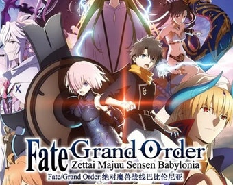 DVD Anime FATE Grand Order: Absolute Demonic Front Babylonia (1-21+ Movie) English