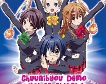 DVD Anime Love, Chunibyo & Other Delusions! Season 1+2 + 2 OVA + 2 Movie + 26 SP