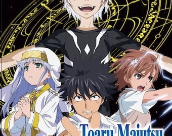 DVD Anime A Certain Magical Index Series Season 1-3 +Specials +Movie English Dubbed