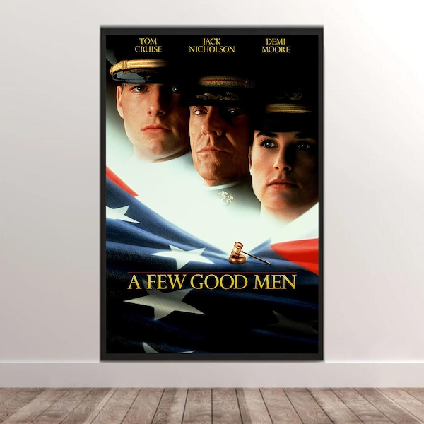 A Few Good Men Poster Classic Film Poster Wall Decor High Quality Canvas Movie Prints Unframed