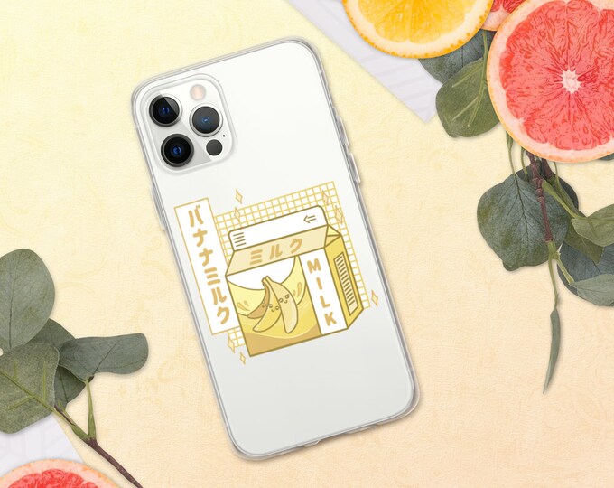 Harajuku Fashion iPhone Case | Kawaii Milk Design | Ideal for Anime Enthusiasts |  Manga Lover’s Special Gift