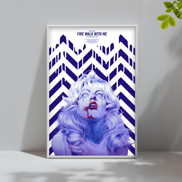 Twin Peaks Movie Poster-Limited Edition Collectibl-Home Decor-Gifts for him-Room Decor