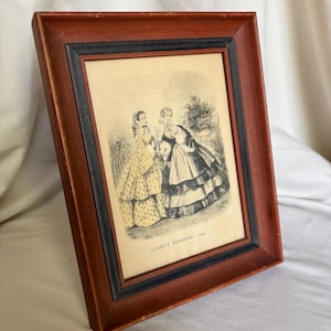 Wood Framed French Print