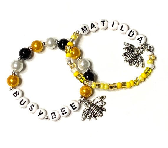 Dainty Bumblebee Bracelet With Hexagon Honey Bee Charm Bracelet Bangle  Vintage Jewelry Women Gift - AliExpress