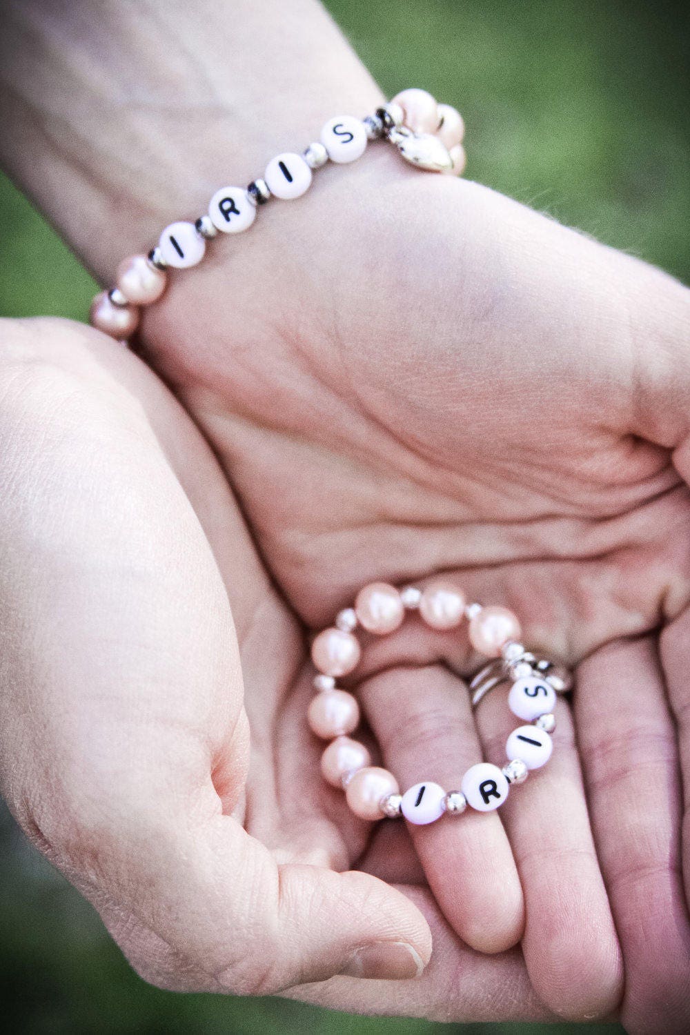 Stone Embellished twinning set for Mom + Daughter