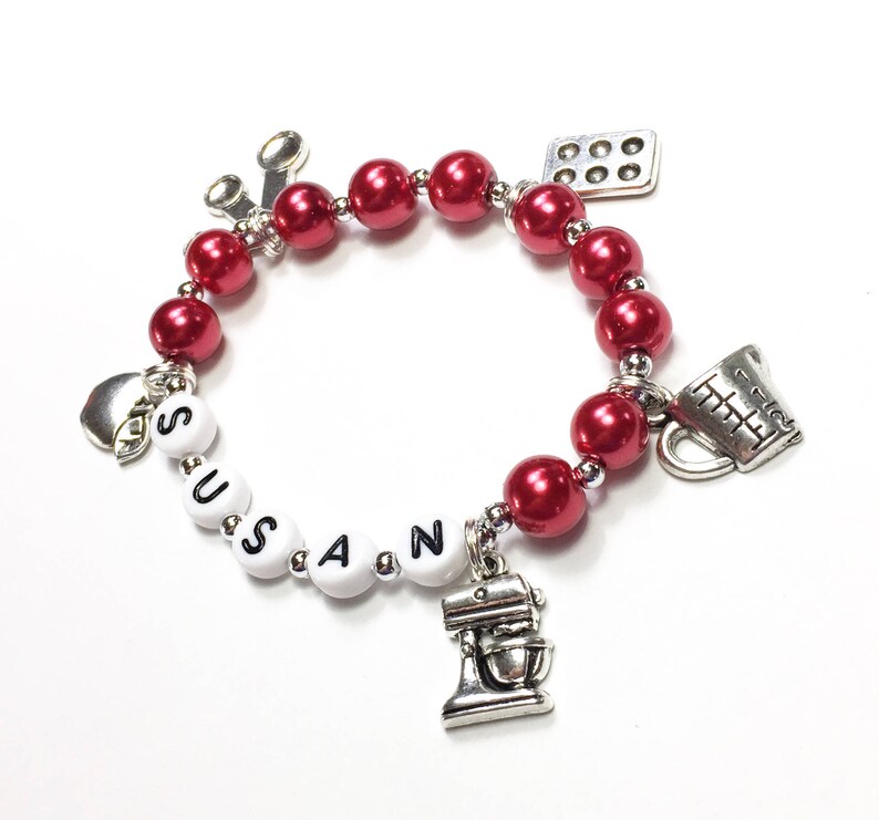 Princess Charm Bracelet. Princess Jewelry Personalized Name Etsy