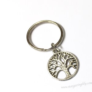 Tree of Life Keyring Key Chain or Zipper Pull.