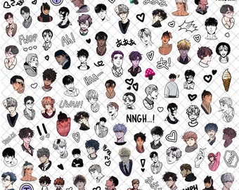 BL [Water-Transfer Nail Decals]