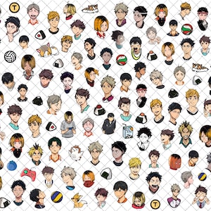 Anime HQ Pretty Setters [Water-Transfer Nail Decals]