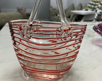 Laguna art glass bag