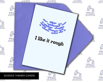 I Like It Rough! - Science Card