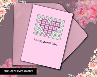 Wishing You Well (x96)! - Pink Science Card