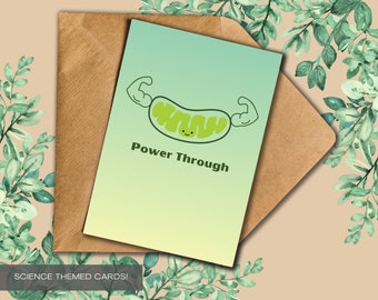 Power Through - Science Card!