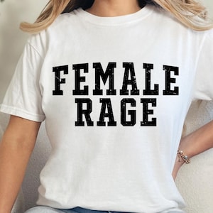Retro Female Rage PNG, Womens Rights Girl Power Png, Feminist Future Png, Strong Woman Png, Female Right Png, Inspirational Shirt Design