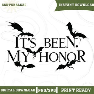 It's Been My Honor SVG, Basgiath War College PNG, Fourth Wing Liam Mairi Bookstagram, Xaden Violet Sorrengail Svg, Iron Flame Png