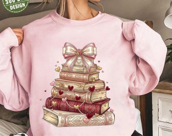 All Booked For Valentines Png, Valentines Day PNG, Book Lover Png, Preppy Valentine Png, Preppy Valentine Png, Coquette Valentine png