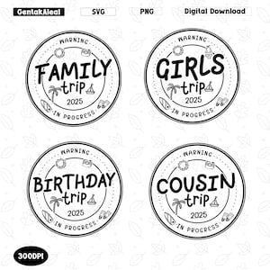 2025 Family Trip SVG PNG, Family Vacation 2025 Svg Png, Family Beach Trip svg ,Family Vacation Shirt svg, Summer Vacations