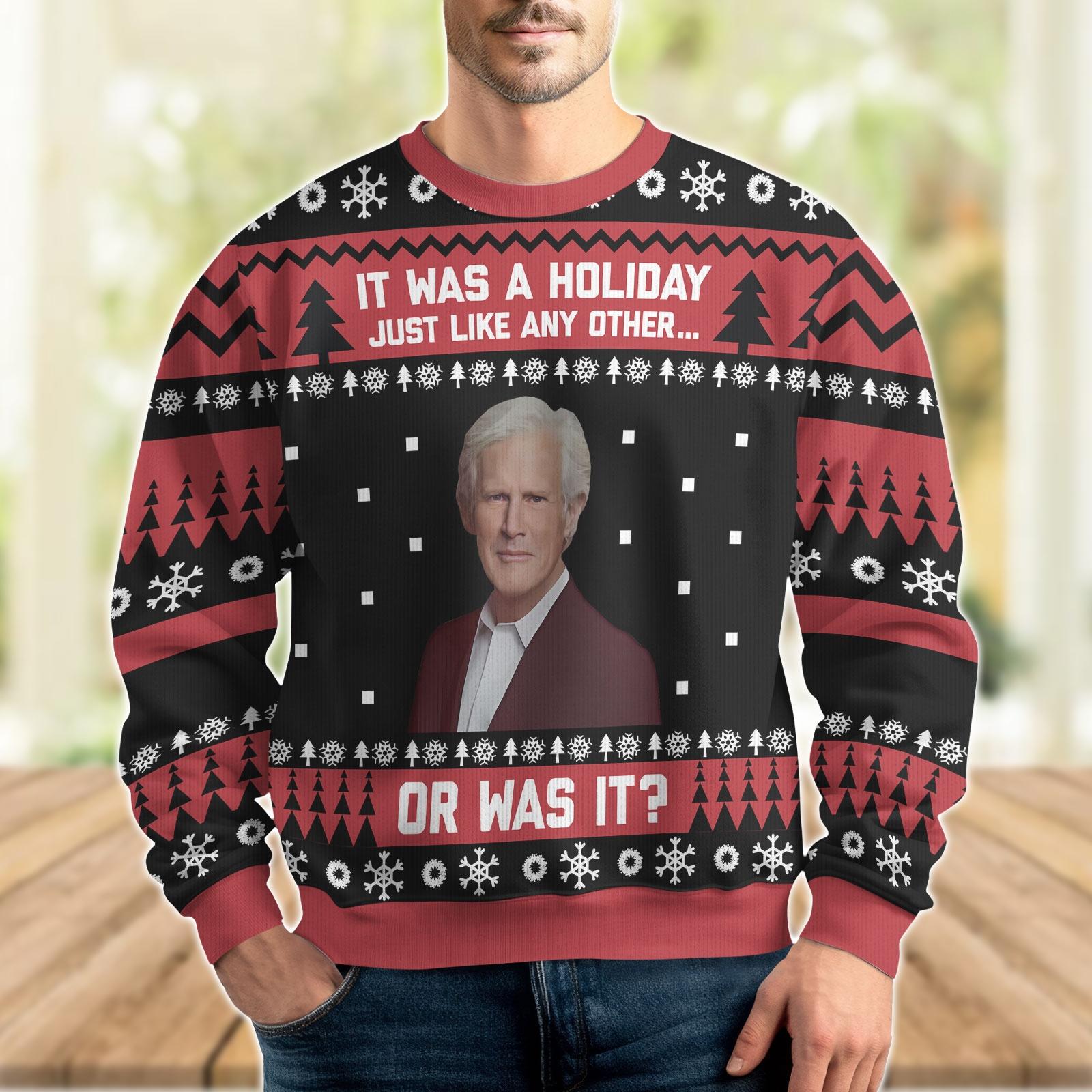 Discover Keith Morrison Ugly Christmas Sweater, Journalist Christmas Sweater, True Crime Party Shirt, Funny Winter Sweater, Holiday Gift For Fan