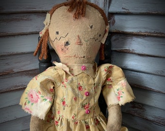primitive handmade dolls