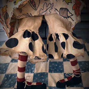 MUSTARD SEED Originals-raggedy Ann-thanksgiving Raggedy Dolls ...