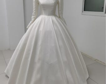In Stock: Elegant Modest Wedding Dress / Bridal Gown! Hadassah by Unique Modest Bridal