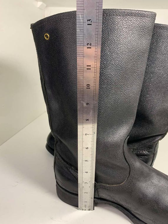 ソビエトヴィンテージロシア軍ブーツキルザケルシー/レザーミリタリー