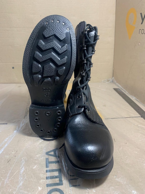 Vintage Military Soviet Russian Army Boots M88 Military