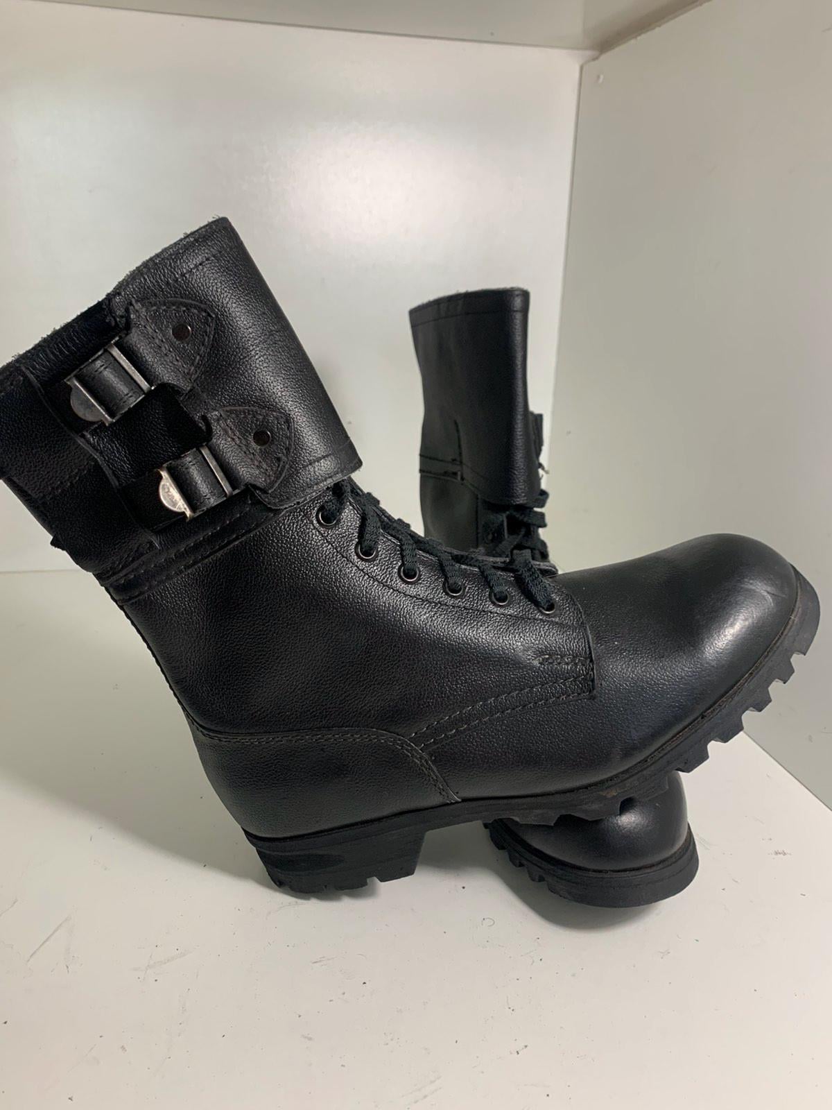 Czech Army Combat Boots, Tactical Leather Boots With Straps /size