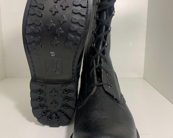 Stivali da combattimento per forze speciali e guardie di frontiera / tattici, in pelle, (taglia 44)