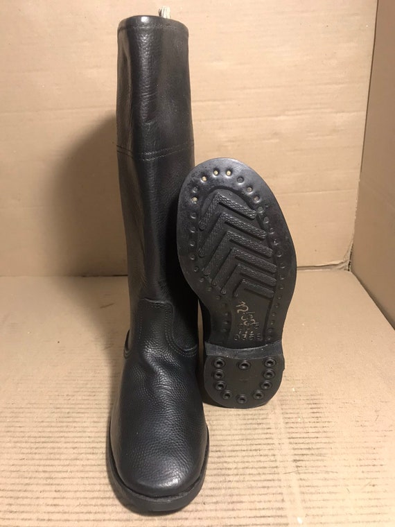 Soviet Russian Leather Military Boots ( size36) US