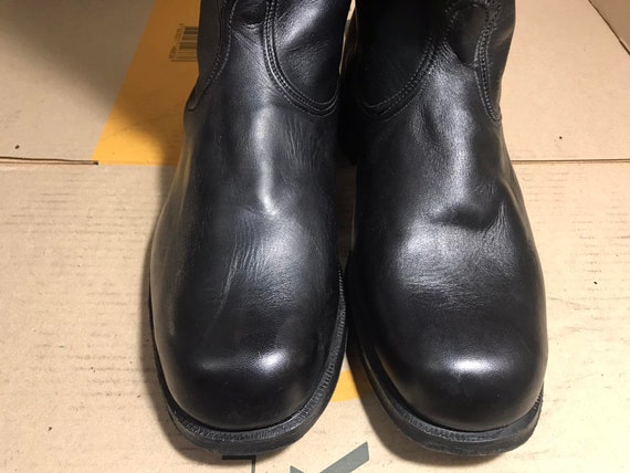 Vintage chrome  officer Riding  boots  (size 41) … - image 2