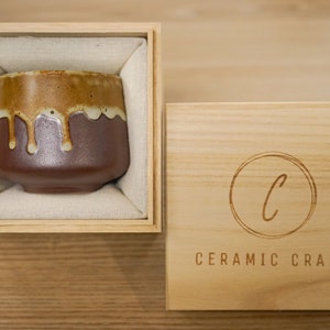 Ceramic Handmade Coffee Cup Tea Cup Honey-Drip Glaze