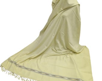 Meditation Shawl/Blanket , Wool Shawl and Wrap Unisex - Oversized Scarf Best for Yoga, Meditation, Travel & Special Occasion Gifts 48x96in