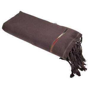 Shawl Wrap for Men and Women | Large Oversized Wool thin Blanket for Meditation, Yoga, Travel, Wedding Gift, spiritual & Winters | 8x4 feet Byzantium