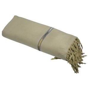 Shawl Wrap for Men and Women | Large Oversized Wool thin Blanket for Meditation, Yoga, Travel, Wedding Gift, spiritual & Winters | 8x4 feet 5 - Desert Gray