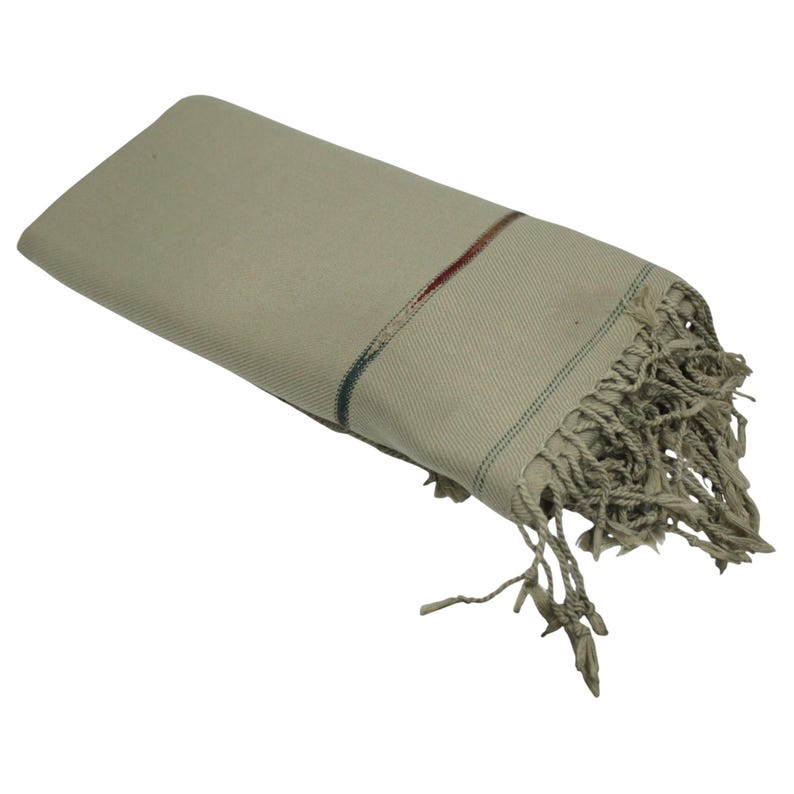 Shawl Wrap for Men and Women | Large Oversized Wool thin Blanket for Meditation, Yoga, Travel, Wedding Gift, spiritual & Winters | 8x4 feet 4 - Light Olive