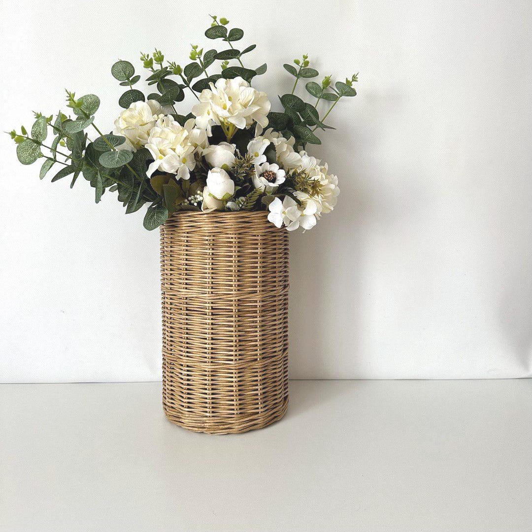Wicker Floor Vase (in-store pickup only) main image 1