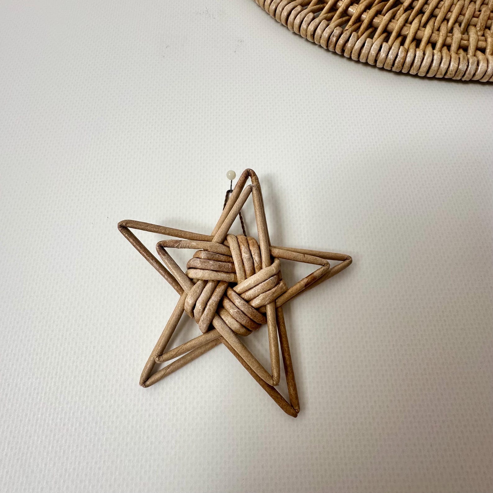 Wicker Moon and Stars Wall Decor: Celestial Nursery Set - Etsy