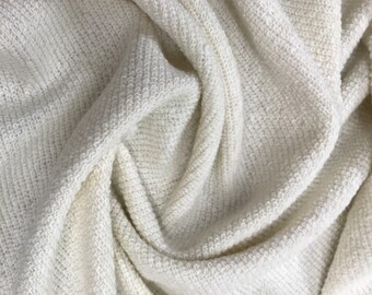 Grainsack fabric grain sack hemp BLUE striped organic upholstery 1.75 yards