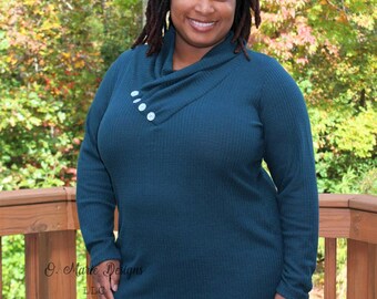 Unstoppable: Cowl Neck Shirt and Tunic Sewing Pattern
