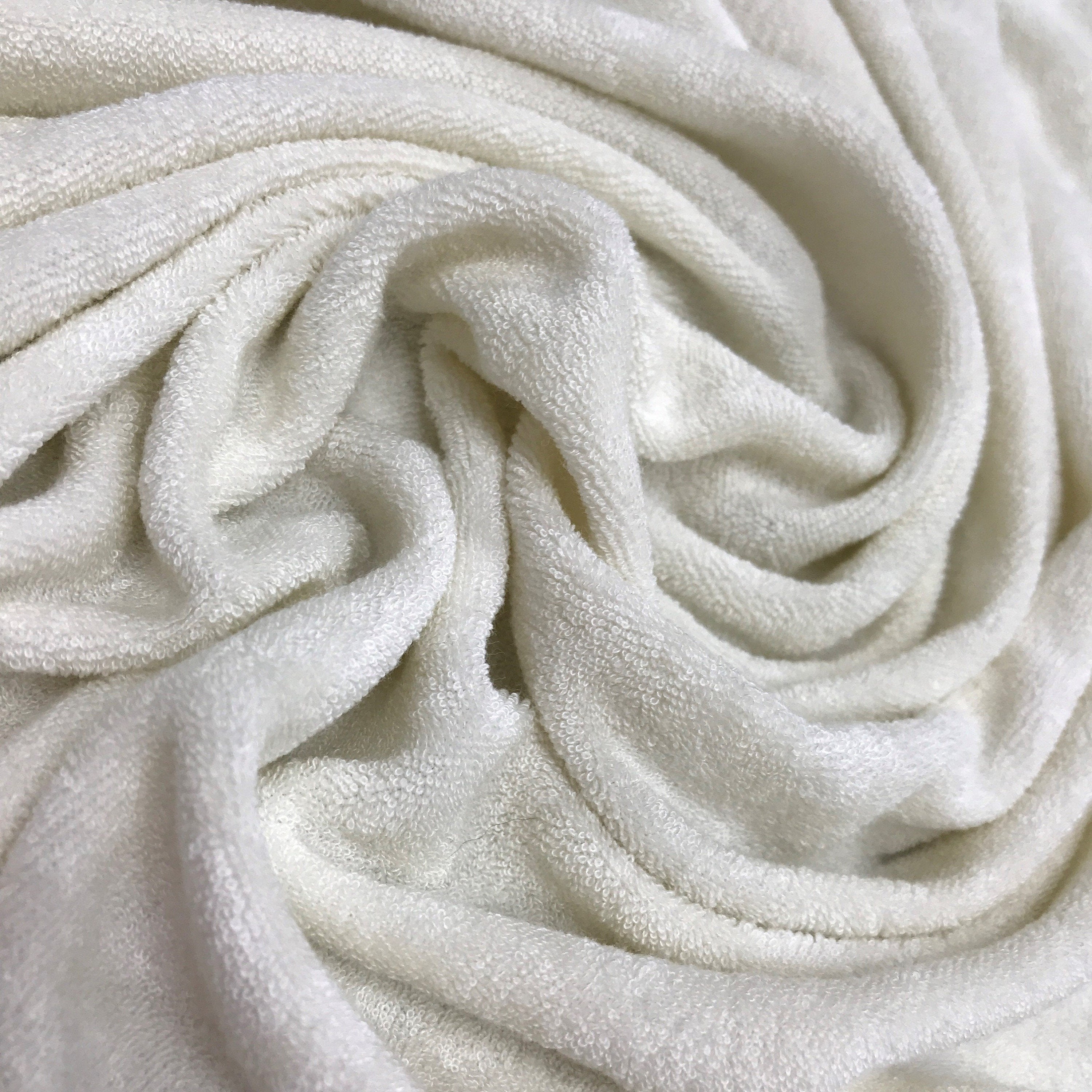 Terry Cloth Fabric by the Yard Cotton 