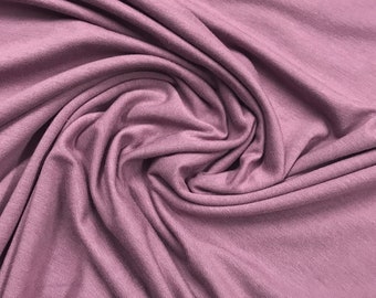 Ginger Bamboo Stretch French Terry Fabric