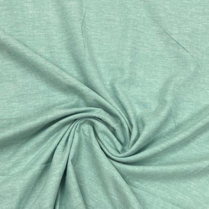 Nile Blue Hemp/Organic Cotton Yarn Dyed Shirting Fabric