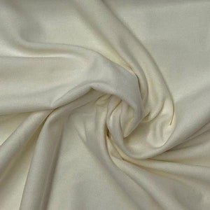 Ivory Tencel/Organic Cotton/Spandex Jersey - 250 GSM