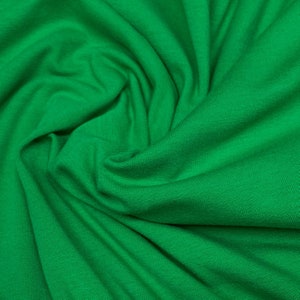 Kelly Green Cotton/Spandex Jersey
