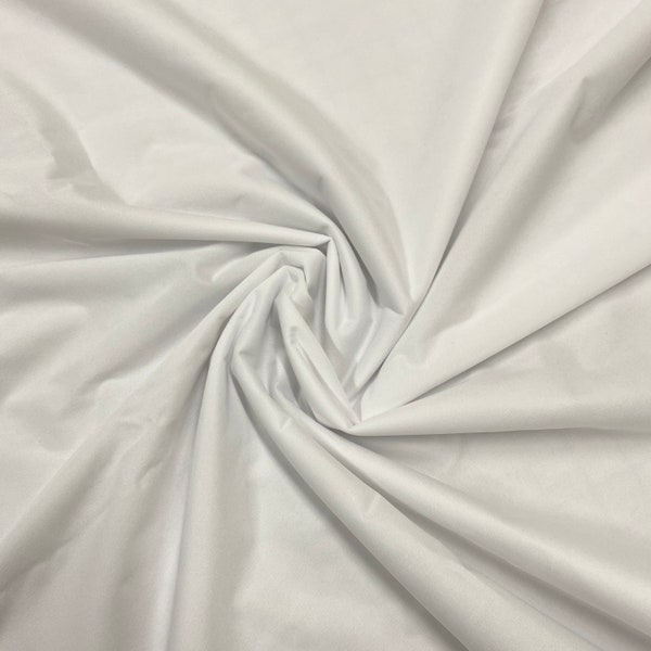 White 1 mil PUL Fabric - Made in the USA