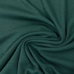 Emerald 100% Merino Wool Interlock Fabric - Feltable