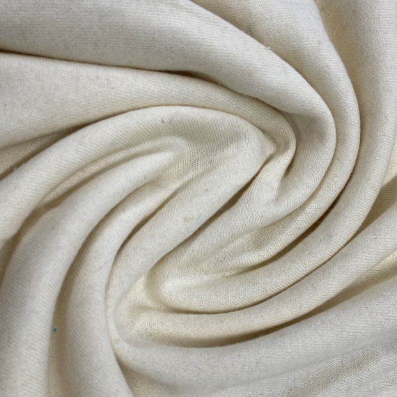 Hemp Organic Cotton Spandex Jersey 240 gsm - Natural Hemp Organic Cotton Spandex Jersey 240 gsm - Natural